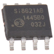 【SI8621AB-B-IS】シリコンラボ 2チャンネル デジタルアイソレータ 2.5 kVrms 8-Pin SOIC PCB SMT