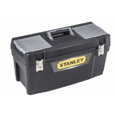 【1-94-859】Stanley 工具箱 1-94-859 プラスチック 黒 635 x 292 x 316mm