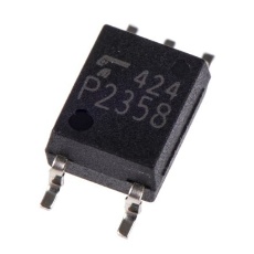 【TLP2358(E(T】フォトカプラ IC出力 1 5-Pin 表面実装