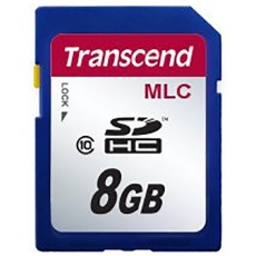 【TS8GSDHC10M】SDカード 8GB Class 10 MLC