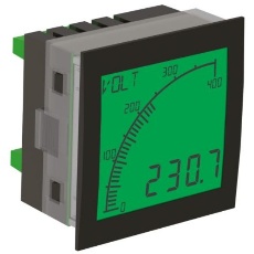 【APM-VOLT-APO】Trumeter 電圧測定用デジタルパネルメータ 4桁 LCD 68 x 68 mm