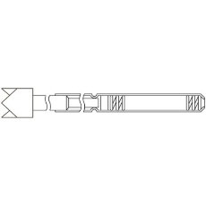 【B-06OWH-08】50mil B-06シリーズ・プローブ バネ圧80g 1.27mm クラウン4点 B-06OWH-08