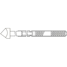 【B-13SAH-19】100mil B-13シリーズ・プローブ バネ圧80g 2.54mm 円錐形 B-13SAH-19