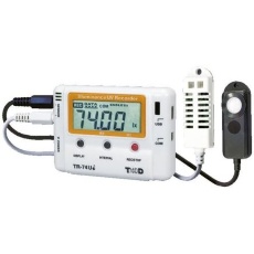 【TR-74UI】赤外線/USB通信データロガー 温度 湿度 照度 紫外