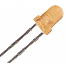 【SLR-343DC3F】可視光LED 色：オレンジ スルーホール実装 2 V