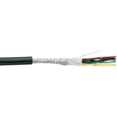 【KVC36SB-2X0.3SQ】多芯ケーブル 2芯 0.3 mm^2 シールド有 20m 22AWG(20m入り)