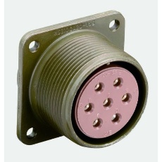 【N/MS3102A12S-3S】JAE MIL規格丸型コネクタ メス 2極 N/MS3102A12S-3S