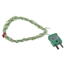 【110-4482】熱電対センサ Kタイプ ミニチュアプラグ-75℃ → +250℃ 2m IEC