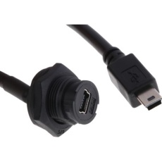 【111-6755】USBケーブル Mini USB B → Mini USB B