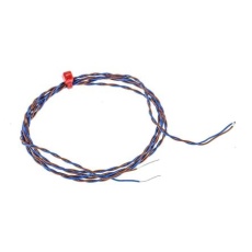 【158-913】露出接点熱電対センサ Kタイプ プローブ径:1/0.2mm プローブ長さ:1m