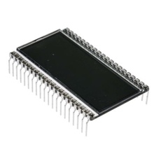 【184-7715】液晶モノクロディスプレイ 反射型 7セグメント 灰色 1列 4文字x4 char