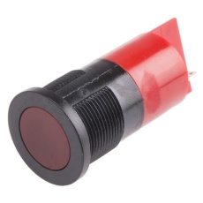 【211-645】パイロットランプ、24V ac/dc、赤、実装ホールサイズ:22mm