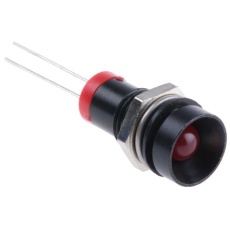 【212-115】パイロットランプ、2V dc、赤、実装ホールサイズ:8mm