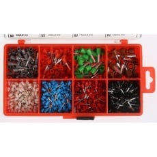 【228-0321】圧着端子キット ブーツレースフェルール フランス式カラーコード