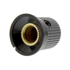 【259-6941】ノブ 6.4mm 直径:16mm