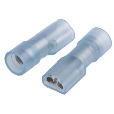 【267-4300】ファストン端子 メス FDFNYD2 シリーズ メス 4.75 x 0.5mm 16AWG to 14AWG