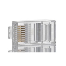 【331-6386】RJ45 モジュラーコネクタ、オス、RJ45コネクタ、ケーブルマウント