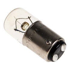 【339-3399】インジケータライト 24 V ac/dc BA15d 250 mA