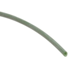 【399-401】ケーブルシールド 1mm 緑 シリコン ゴム(15m入り)