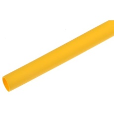 【399-502】熱収縮チューブ 収縮前 3.2mm 収縮後 1.6mm 黄