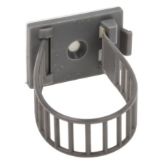 【404-443】ケーブルクリップ (配線クリップ) 26mm x 21 mm 108mm(100個入り)