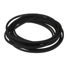 【408-198】ケーブルシールド 5mm 黒 PET(5m入り)