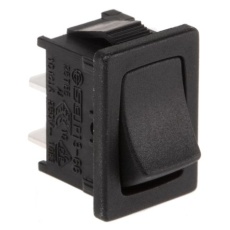 【419-732】ロッカースイッチ、On-Off、SPST、125V、16 A、照光無し、パネルマウント