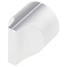 【467-2491】ノブ 6mm 直径：22mm 丸型