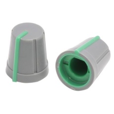 【467-6702】プラスチック ポテンショメータ ノブ、6.4mm、D字型軸 直径:13mm、Push-On