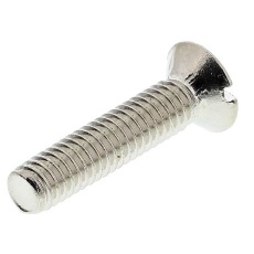 【482-9546】凸型(皿頭)小ねじ M3.5 16mm 真鍮(100個入り)