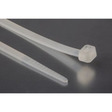 【489-2156】結束バンド 300mm x 4.8mm ナチュラル ナイロン 66(100個入り)