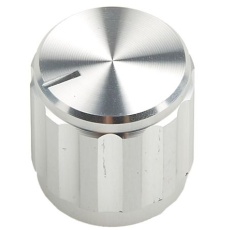 【498-889】ノブ 6.4mm 直径:15mm 丸型