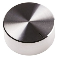 【499-961】ノブ 6.4mm 直径:38mm 丸型