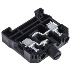 【501-837】ヒューズ付きDINレール端子、10A 400 V、スクリュー