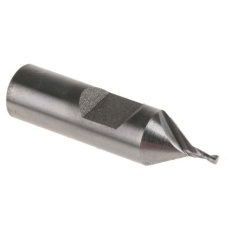 【523-0436】エンドミル、全長24.5 mm、HSCo、カッター径1mm