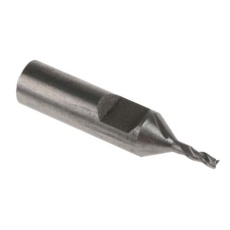 【523-0521】エンドミル、全長28 mm、HSS、カッター径1.5mm
