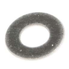 【527-347】平ワッシャ M2 (Form A)、外径 5mm、内径 2.2mm、ステンレス鋼(250個入り)