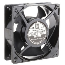 【619-6646】軸流ファン 電源電圧：24 V dc 127 x 127 x 38mm DC(OD127APシリーズ)角型