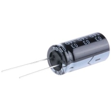 【711-1346】2200μF、35V dc コンデンサ、ラジアル、スルーホール ±20%、-40℃～105℃