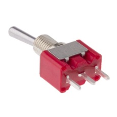 【734-7003】トグルスイッチ、On-On、SPDT、3 A @ 250 V ac、PCB