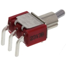 【734-7104】トグルスイッチ、On-(On)、SPDT、5 A @ 250 V ac、PCB