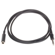 【742-4563】AUXケーブル 6.35 mmステレオジャック 6.35 mmステレオジャック 2m