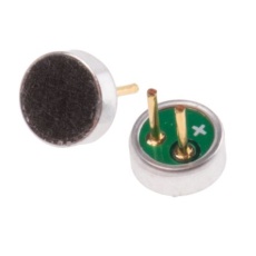 【780-0721】マイク用コンデンサ、感度:-42dB、S/N比:60dB