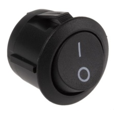 【793-2563】ロッカスイッチ SPST イルミネーション：なし カットアウト幅：20.8mm