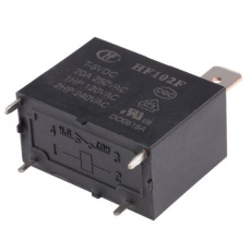 【800-4530】リレー 5V dc SPNO 25 A 基板実装タイプ