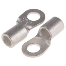 【809-2271】リングターミナル 内径：5.3mm スタッド径：#10