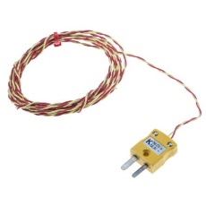 【814-0143】熱電対センサ Kタイプ ミニチュアプラグ -75℃ → +250℃ ANSI