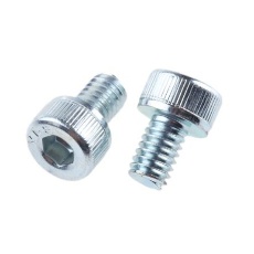 【822-9322】六角穴付ボルト M4 x 6mm 鋼(100個入り)