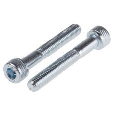 【822-9325】六角穴付ボルト M5 x 35mm 鋼(100個入り)