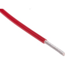 【841-7188】赤 100m 26 AWG(100m入り)